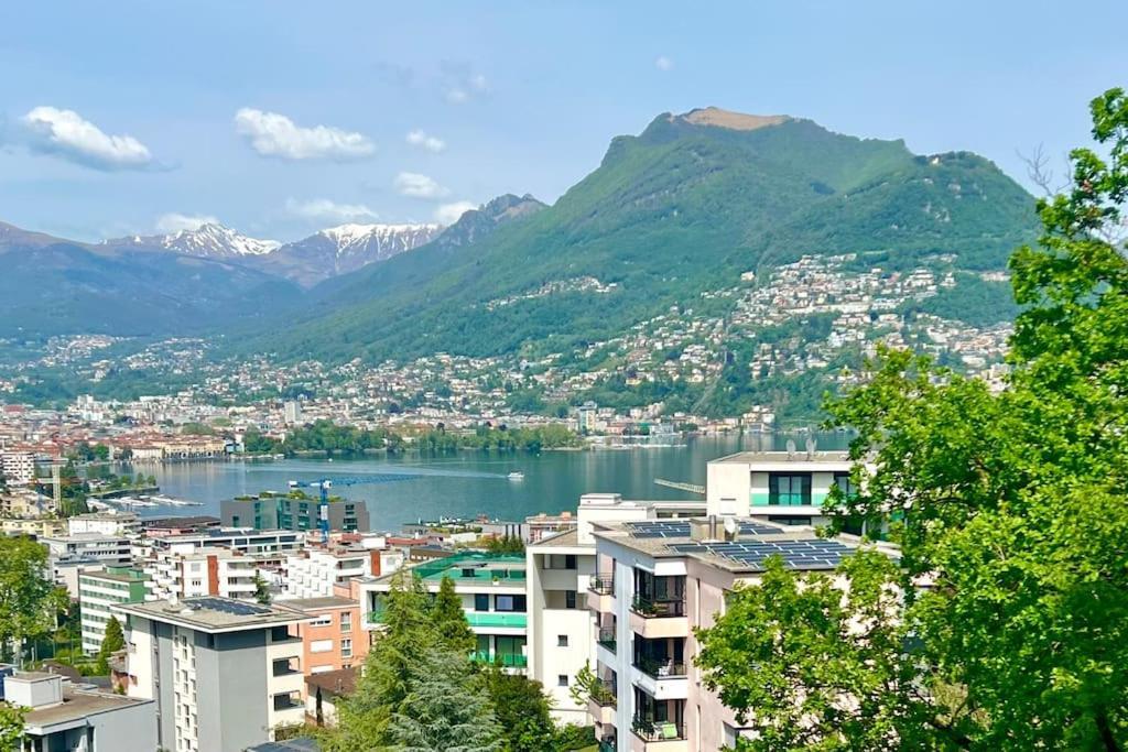 Panorama In Lugano - Pazzallo Apartment Paradiso